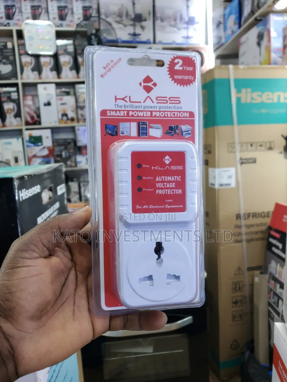 Klass Automatic Voltage Protector for Fridge-Washing Machine, TV