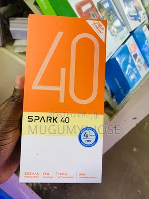 New Tecno Spark 40 256 GB Black