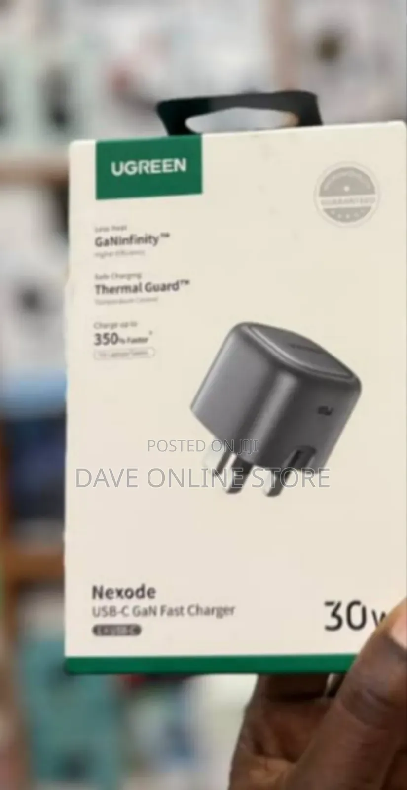 UGREEN Nexode 30W USB-C GaN Fast Charger
