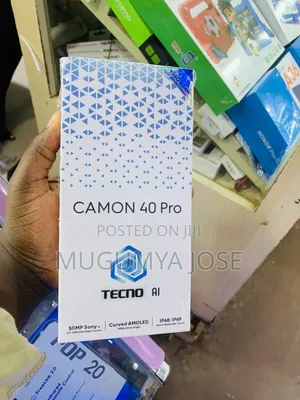 New Tecno Camon 40 Pro 4G 256 GB Black