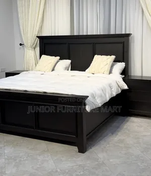 Modern Hardwood Bed