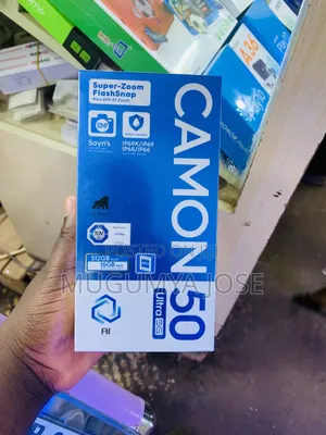 New Tecno Camon 50 Ultra 512 GB Black