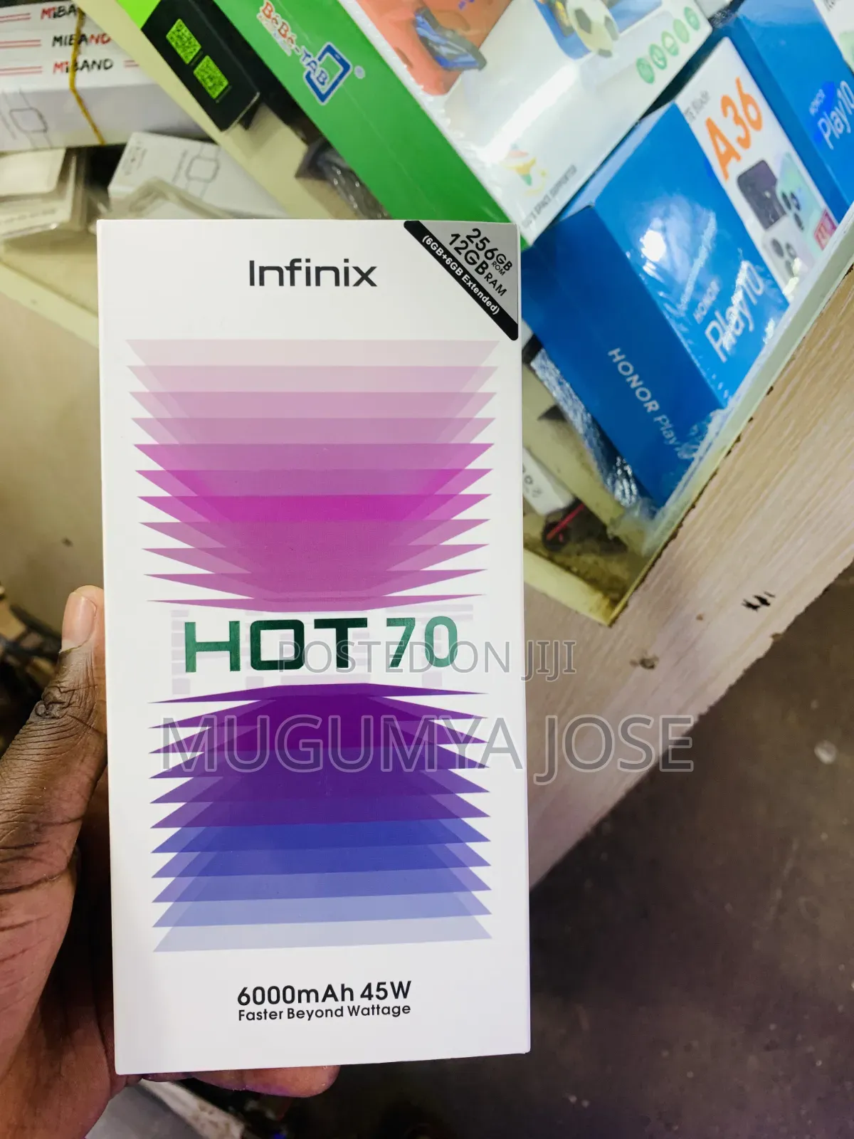 New Infinix Hot 70 256 GB Blue