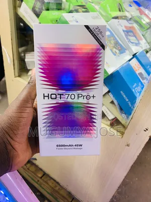 New Infinix Hot 70 Pro 5G+ 256 GB Black