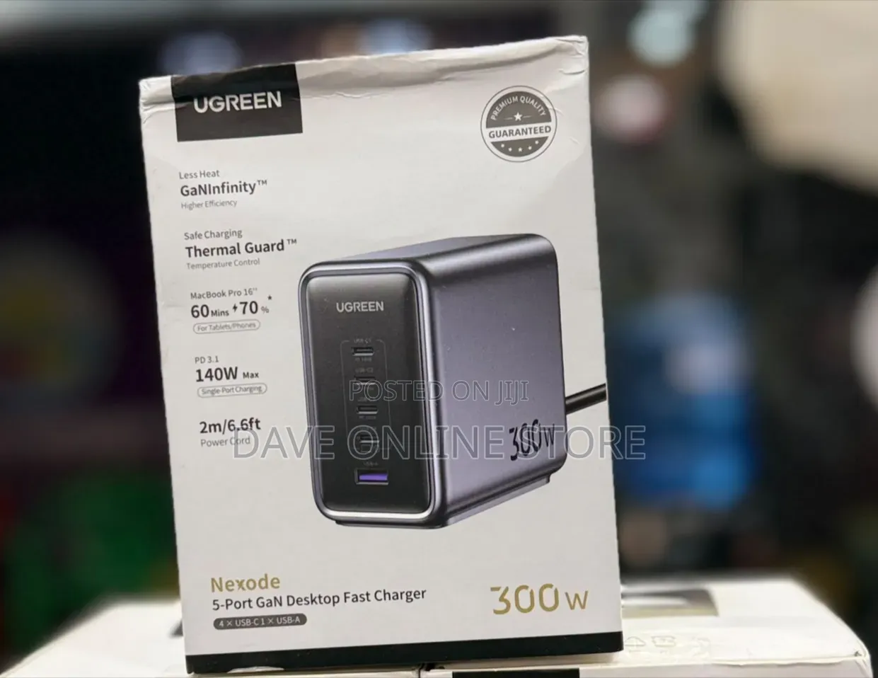 UGREEN Nexode 300W 5-Port GaN Desktop Fast Charger