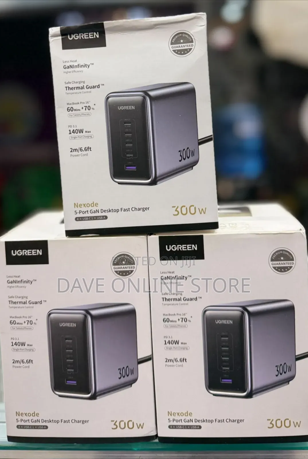 UGREEN Nexode 300W 5-Port GaN Desktop Fast Charger