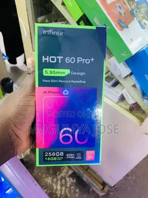 New Infinix Hot 60 Pro 256 GB Black
