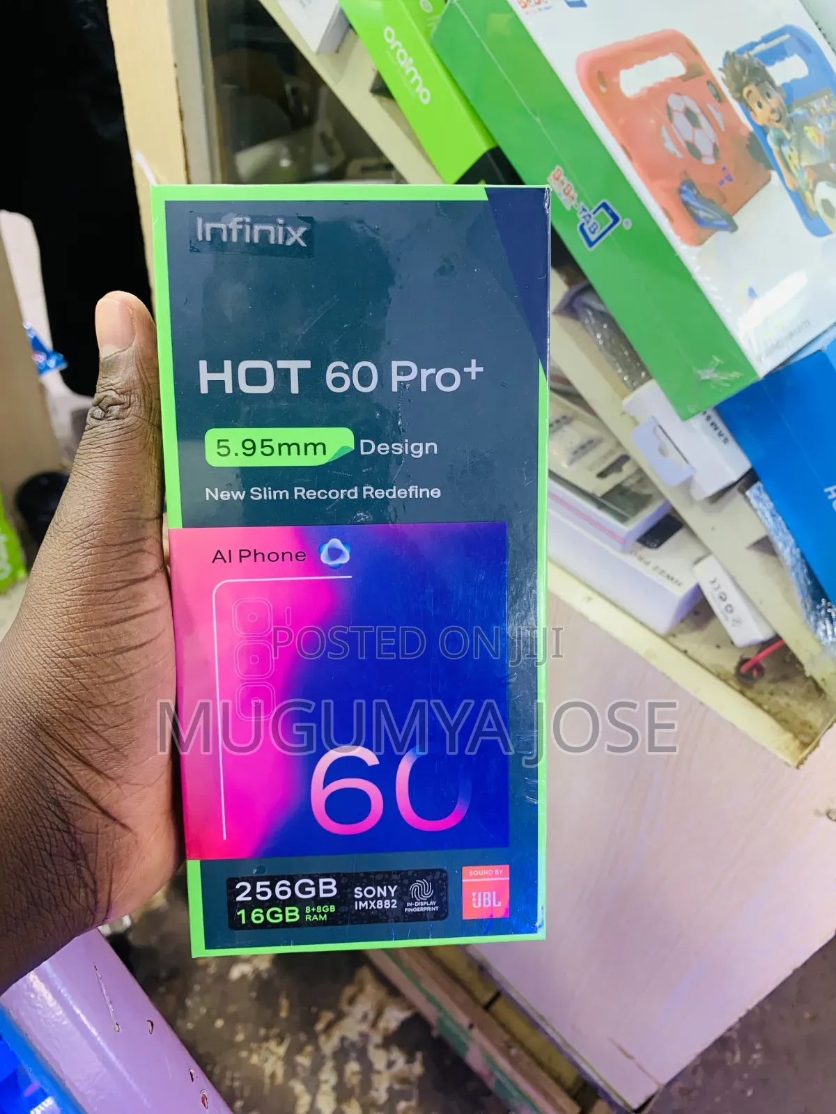 New Infinix Hot 60 Pro 256 GB Black