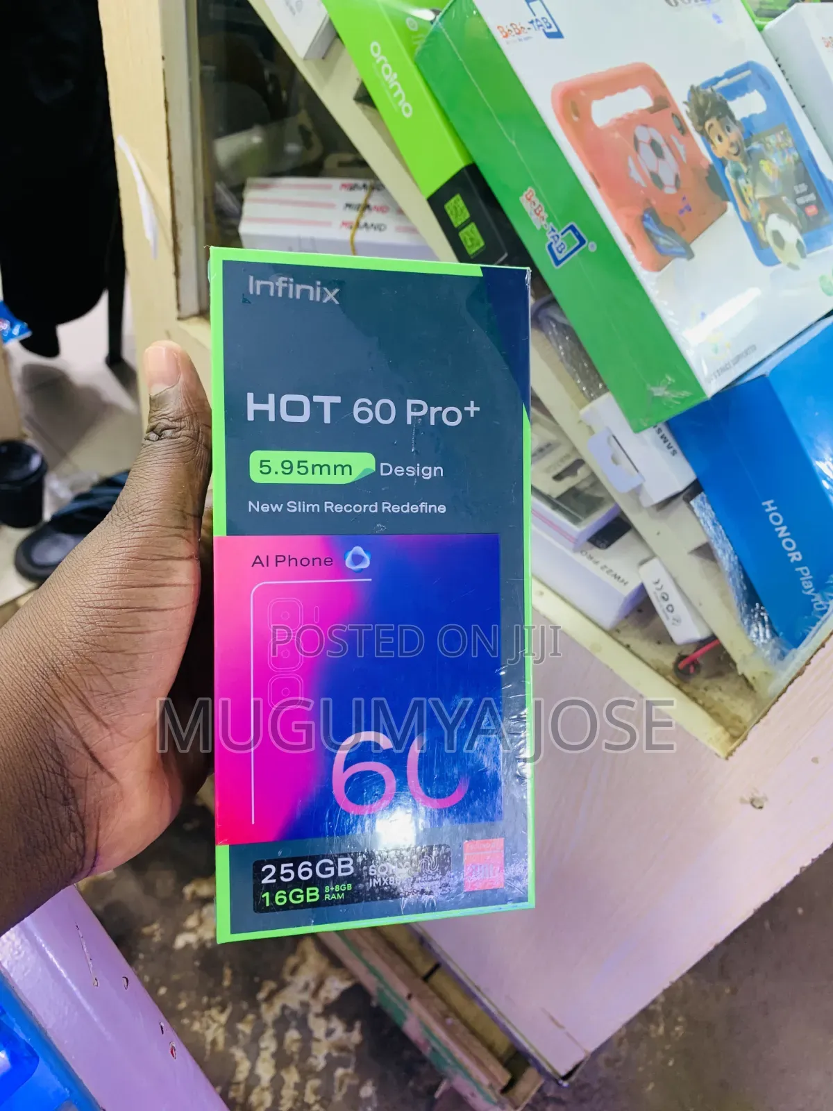 New Infinix Hot 60 Pro 256 GB Black