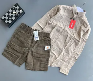 Linen 2 Piece Men Outfit