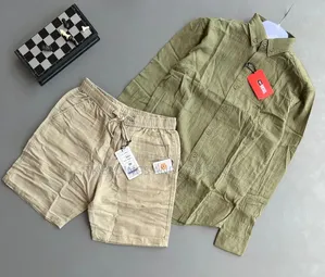 Linen 2 Piece Men Outfit