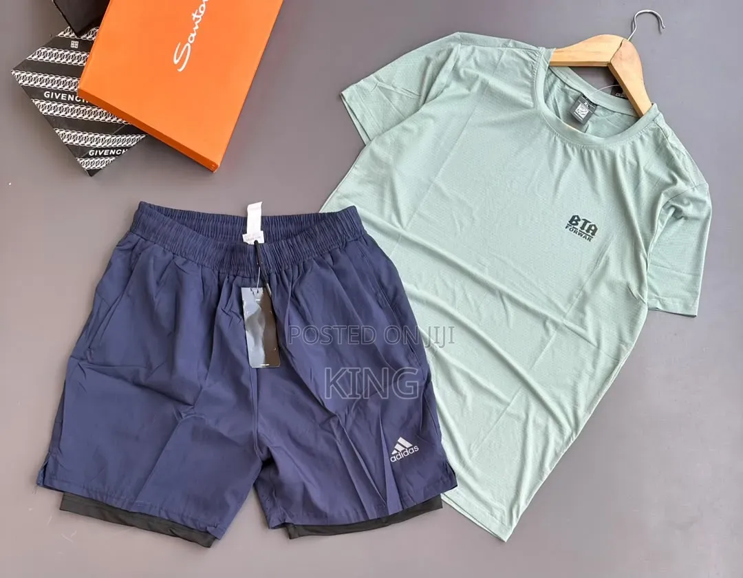 Quick Dry T-Shirts and Shorts for Gym
