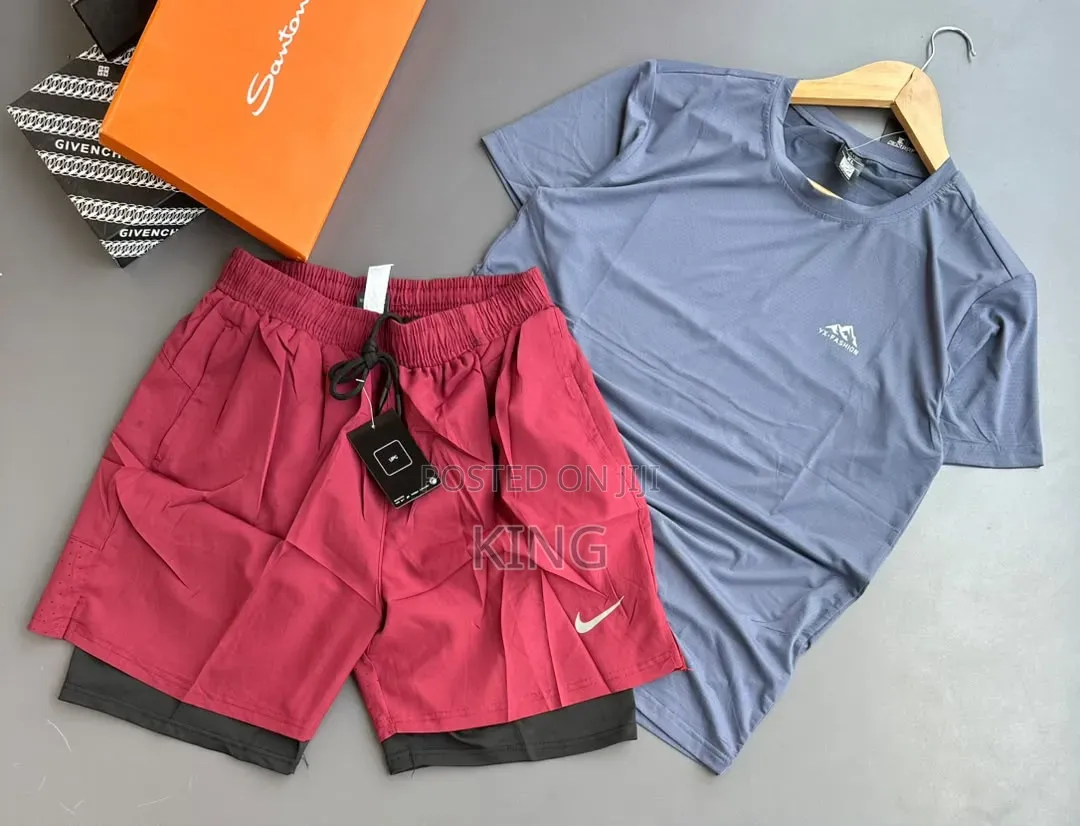 Physio T-Shirt and Short Set Gym Style Outfit