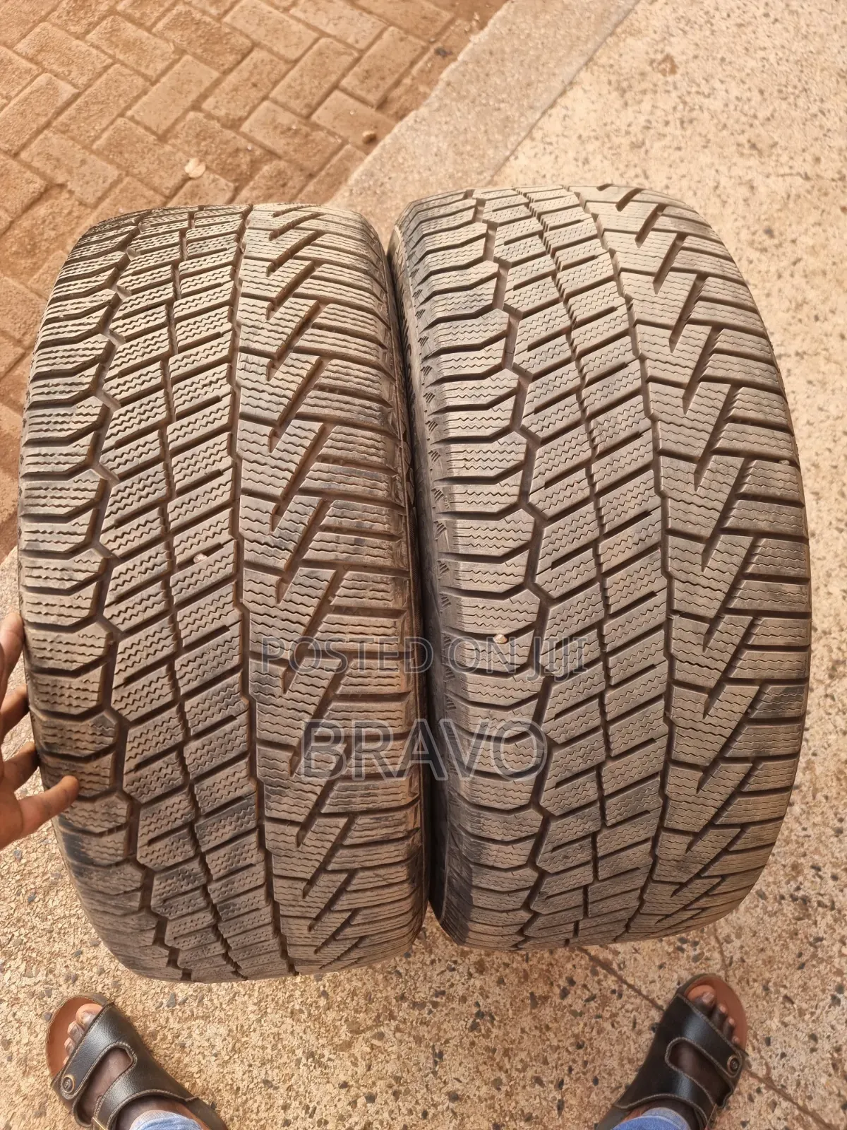 255/45r20 Continental Used Tyres for Harrier