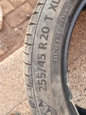 255/45r20 Continental Used Tyres for Harrier