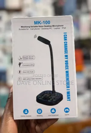 MK-100 Meisheng Variable Voice Desktop Microphone