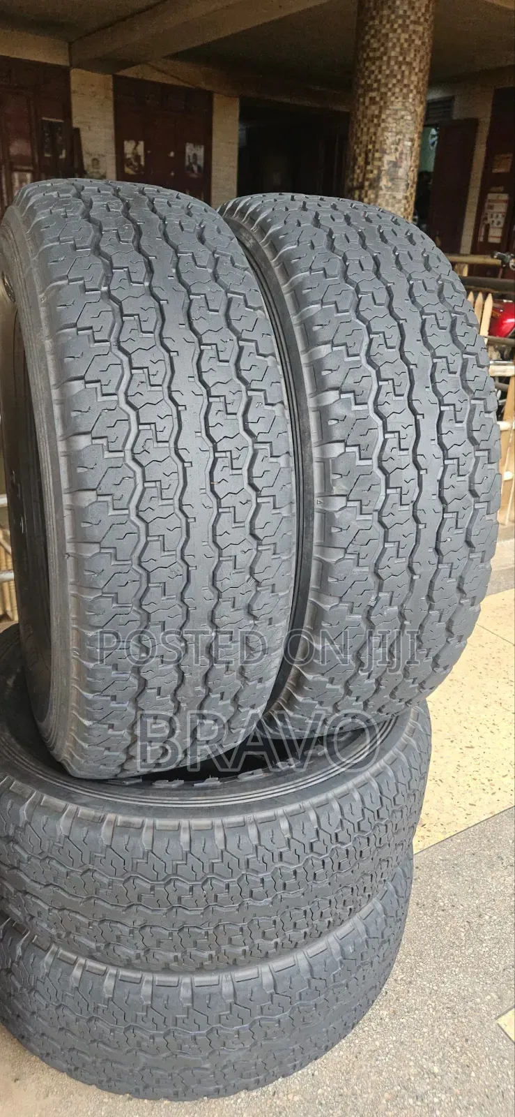 275/70r16 Dunlop Brand Used Tyres for Land Cruiser