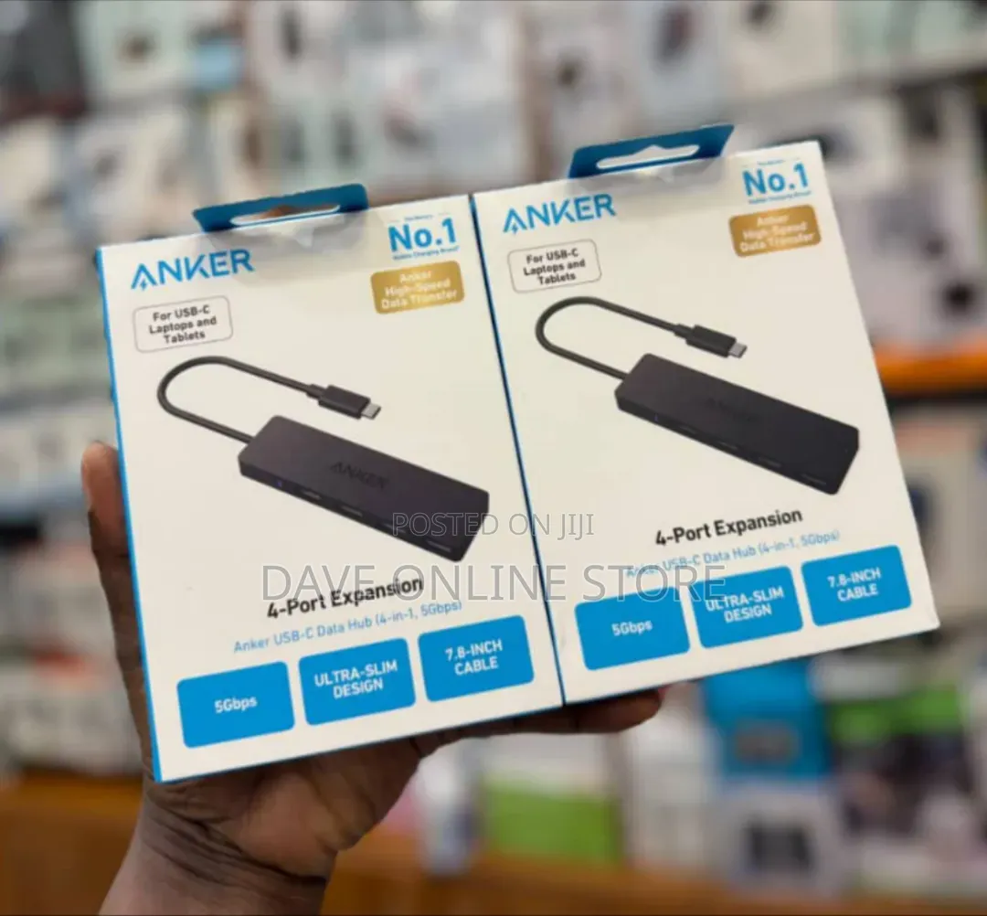 Anker USB-C Data Hub (4-in-1, 5Gbps)