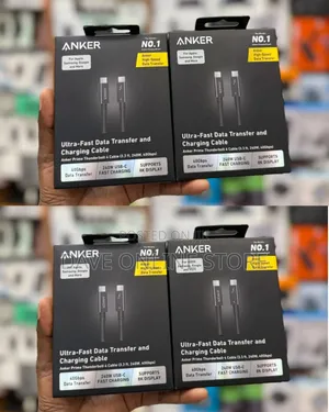 Anker Prime Thunderbolt 4 Cable (3.3 Ft, 240W, 40Gbps)