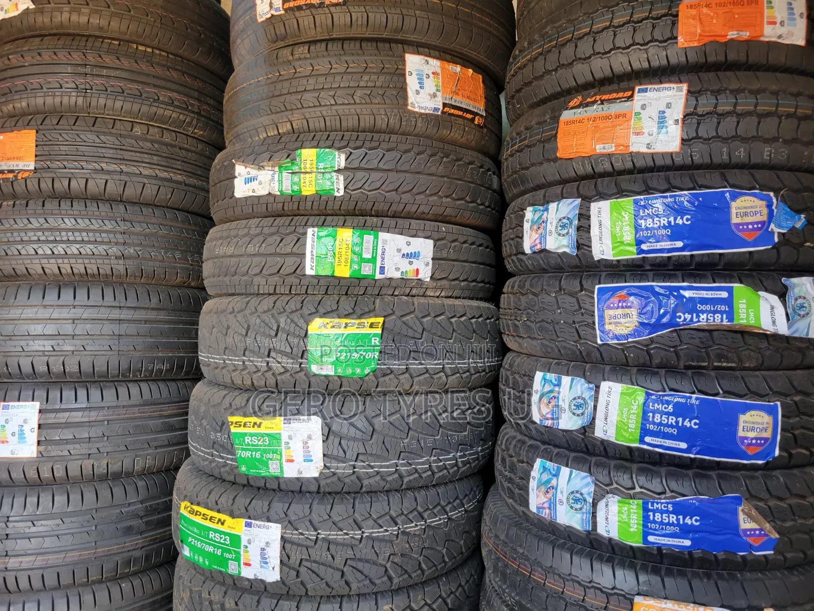 Brand New Tyres Available in All Sizes and Brands