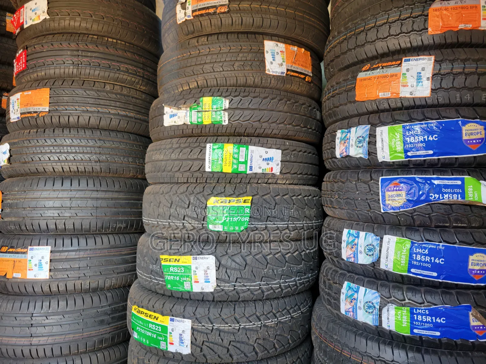 Brand New Tyres Available in All Sizes and Brands