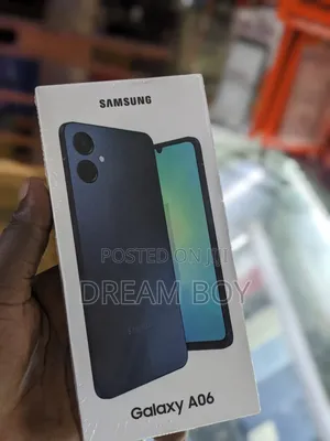 New Samsung Galaxy A06 128 GB Black