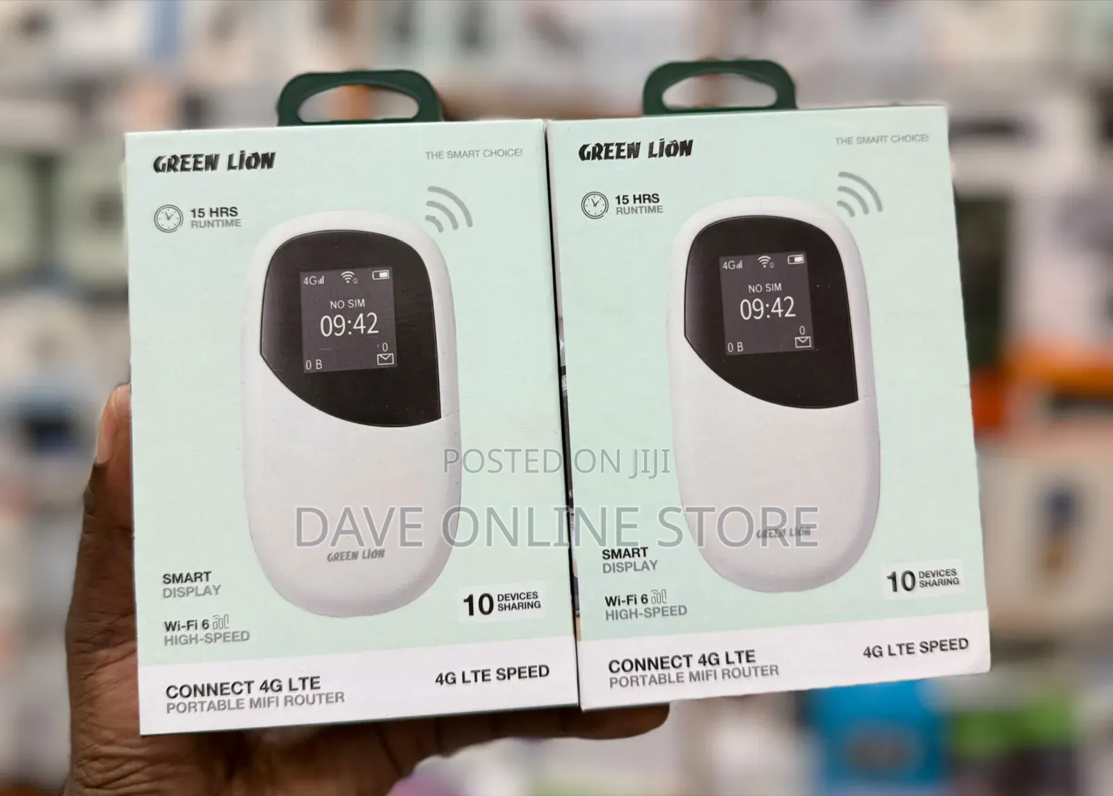 Green Lion Connect 4G LTE Portable MiFi Router