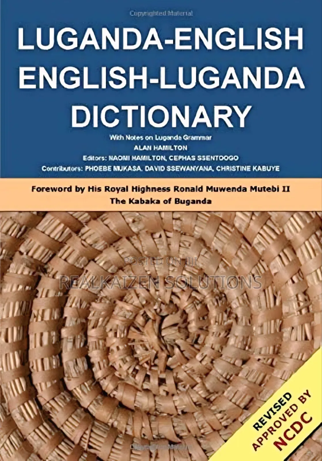 Luganda-English and Vice Versa Dictionary |Notes Luganda Grammar