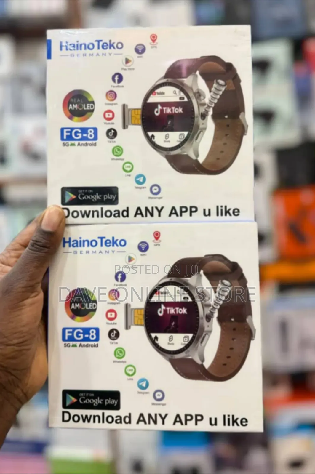 HainoTeko FG-3 5G Android Smart Watch