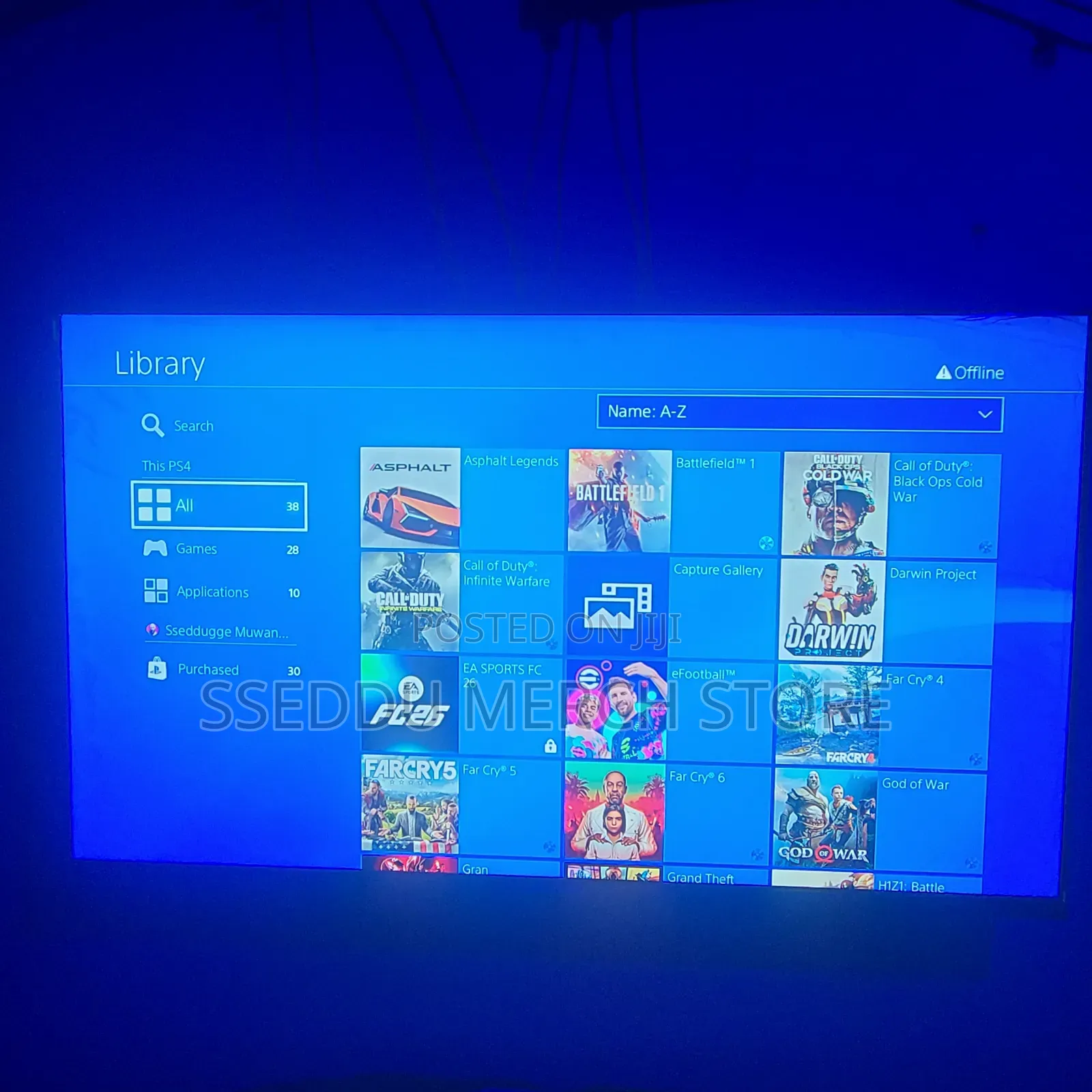 PS4 Pro 2TB | 40 Games + 15 Discs (Inc. Free 3-Fan Cooling Stand))