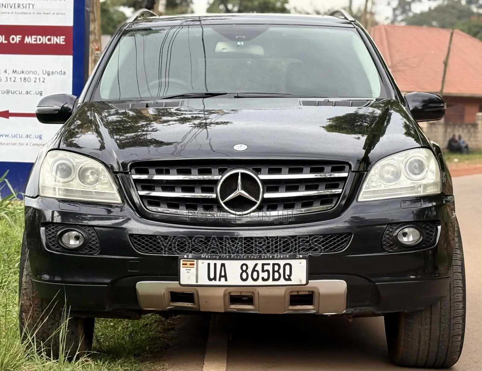 Mercedes-Benz M Class ML 350 AWD 4Matic (3.5L V6 7A) 2006 Black