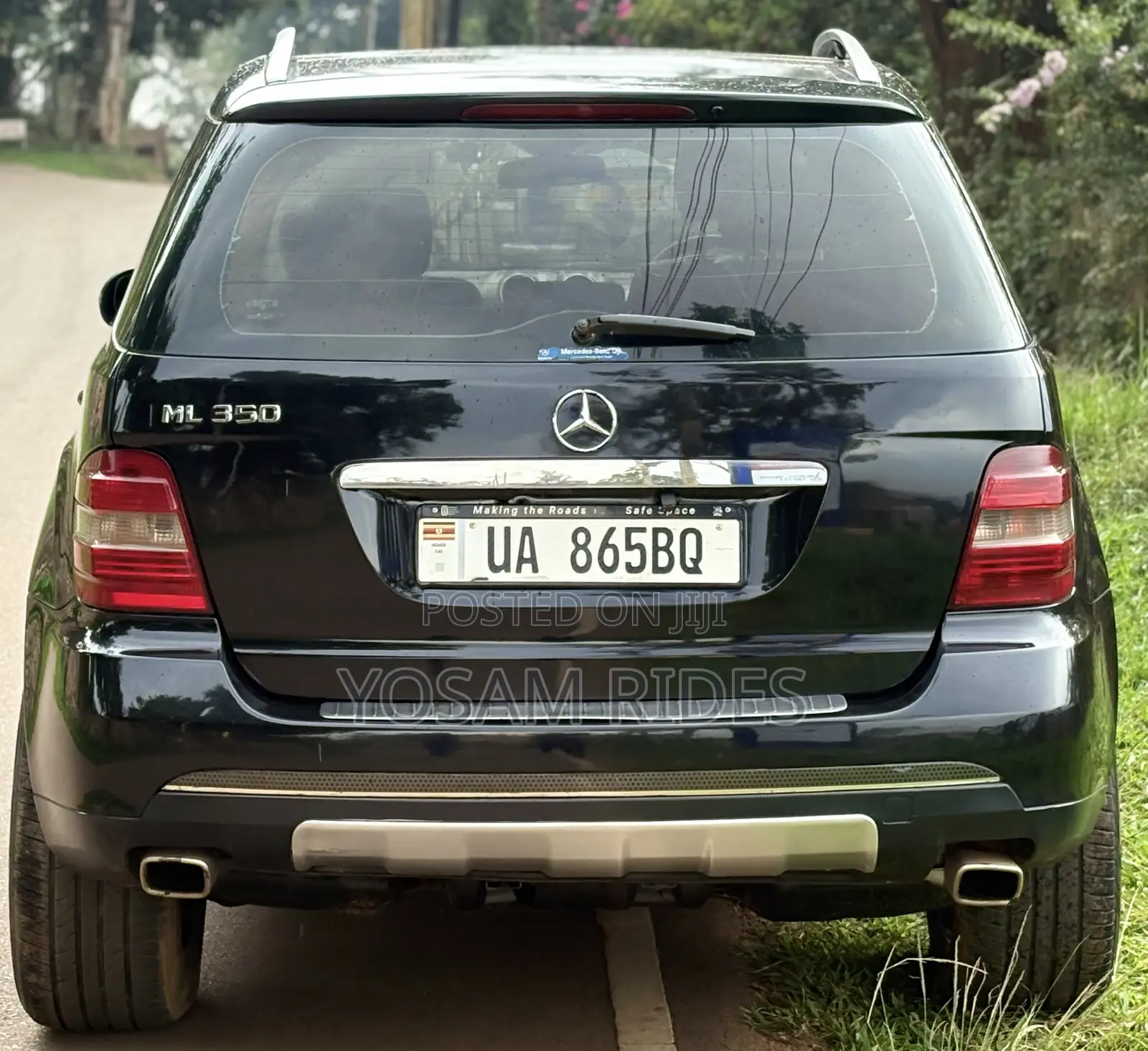 Mercedes-Benz M Class ML 350 AWD 4Matic (3.5L V6 7A) 2006 Black