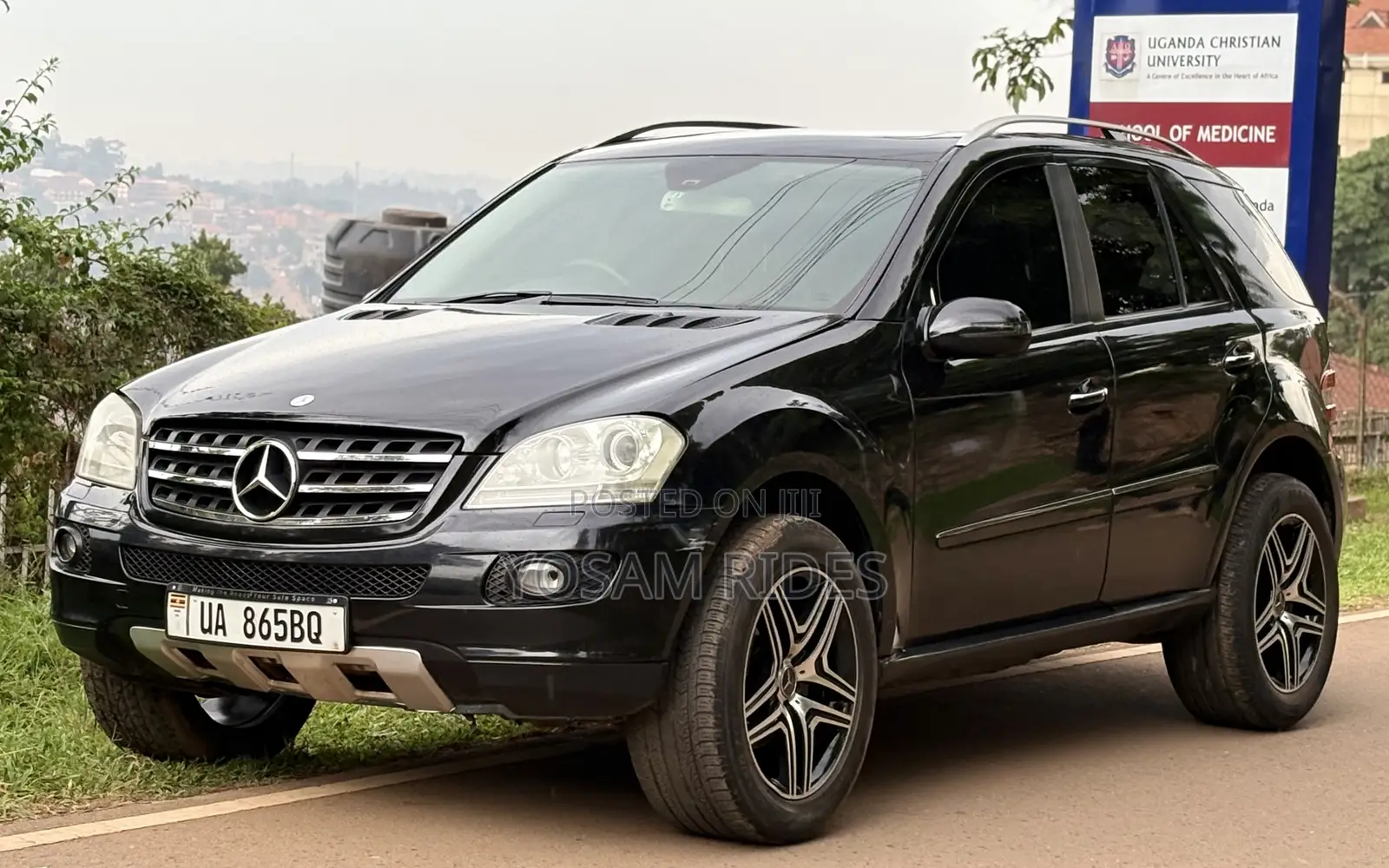 Mercedes-Benz M Class ML 350 AWD 4Matic (3.5L V6 7A) 2006 Black