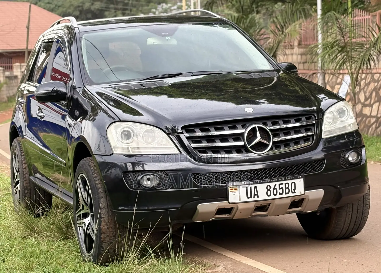 Mercedes-Benz M Class ML 350 AWD 4Matic (3.5L V6 7A) 2006 Black