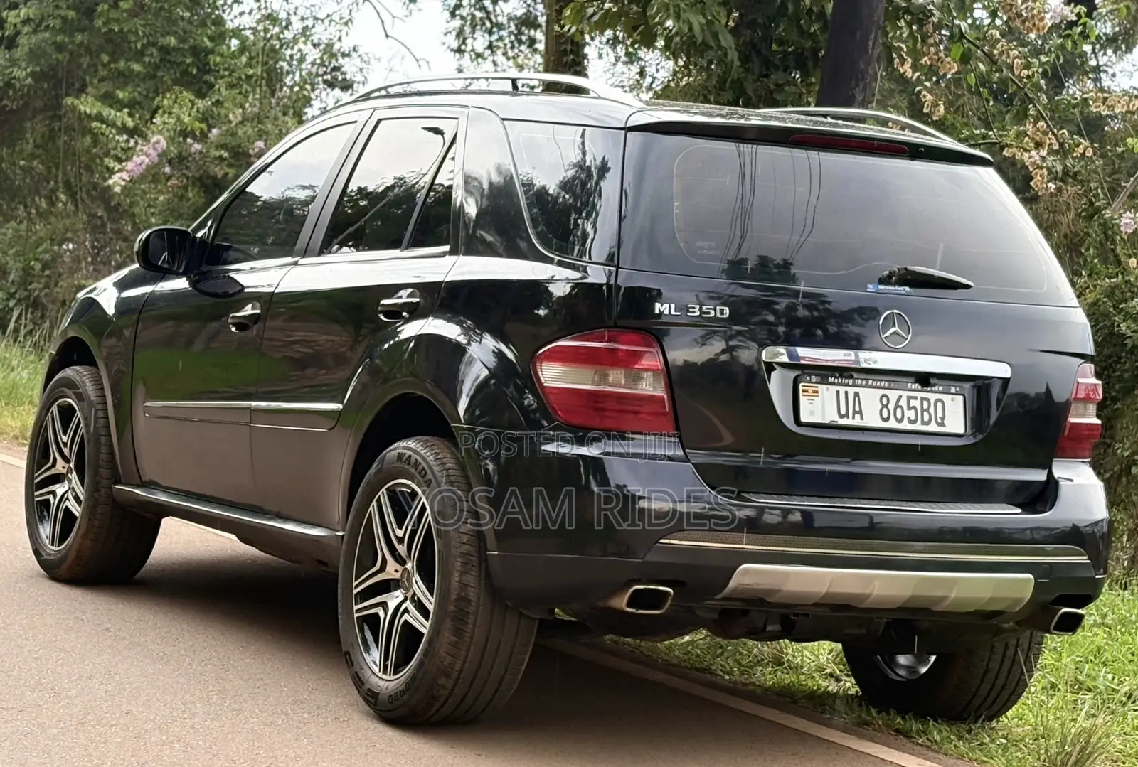 Mercedes-Benz M Class ML 350 AWD 4Matic (3.5L V6 7A) 2006 Black