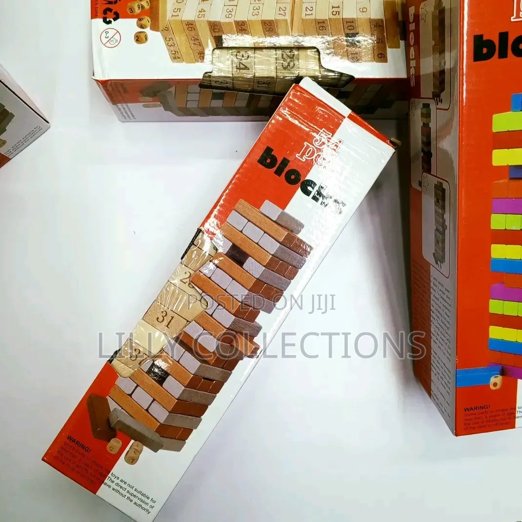 Family Jenga Blocks