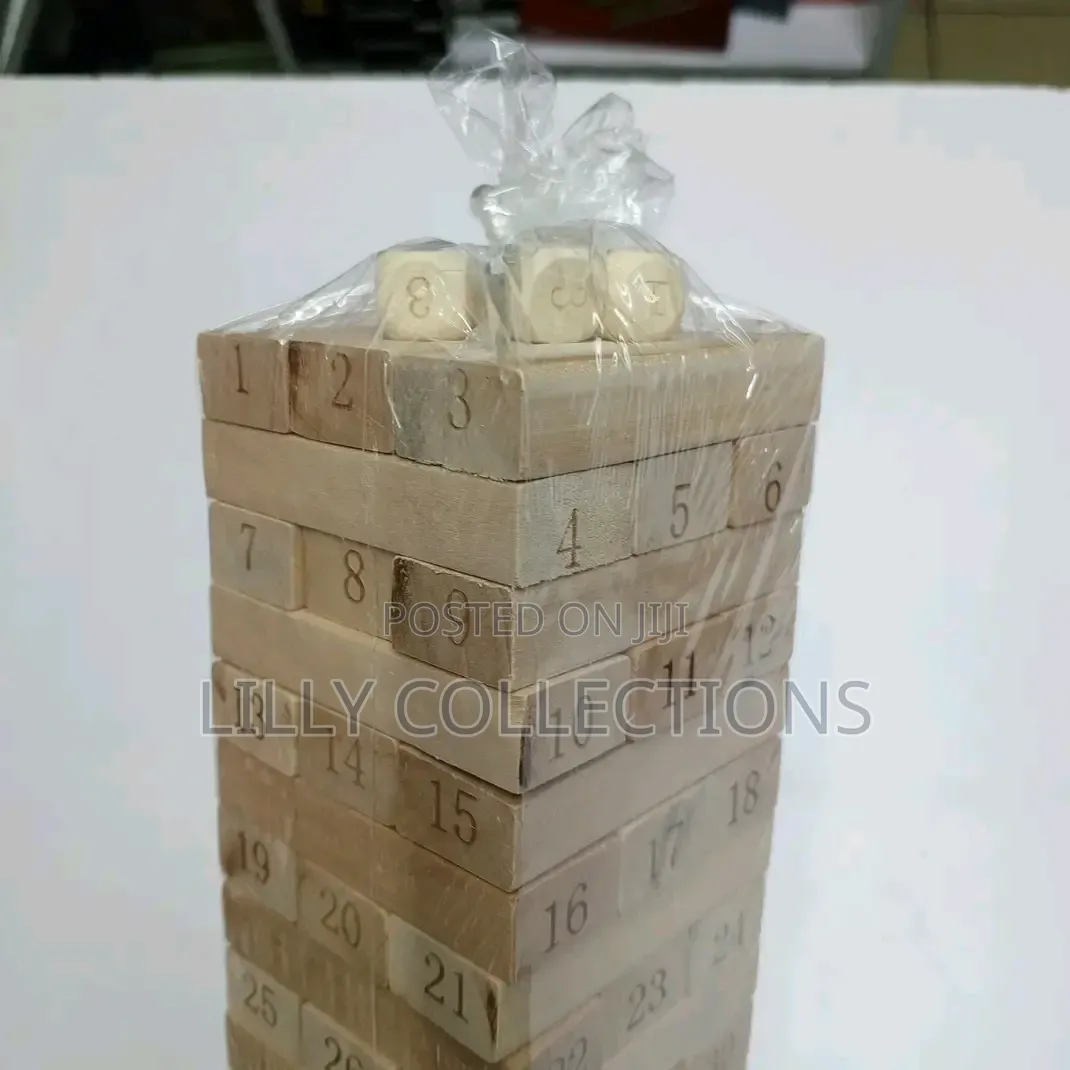 Family Jenga Blocks