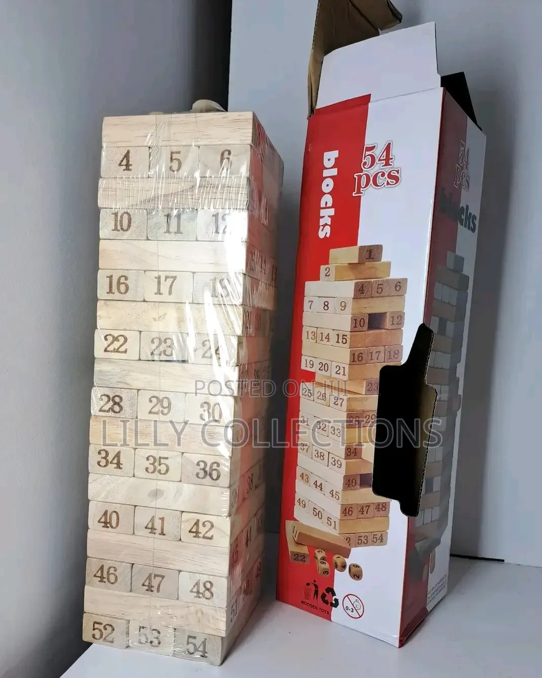 Family Jenga Blocks
