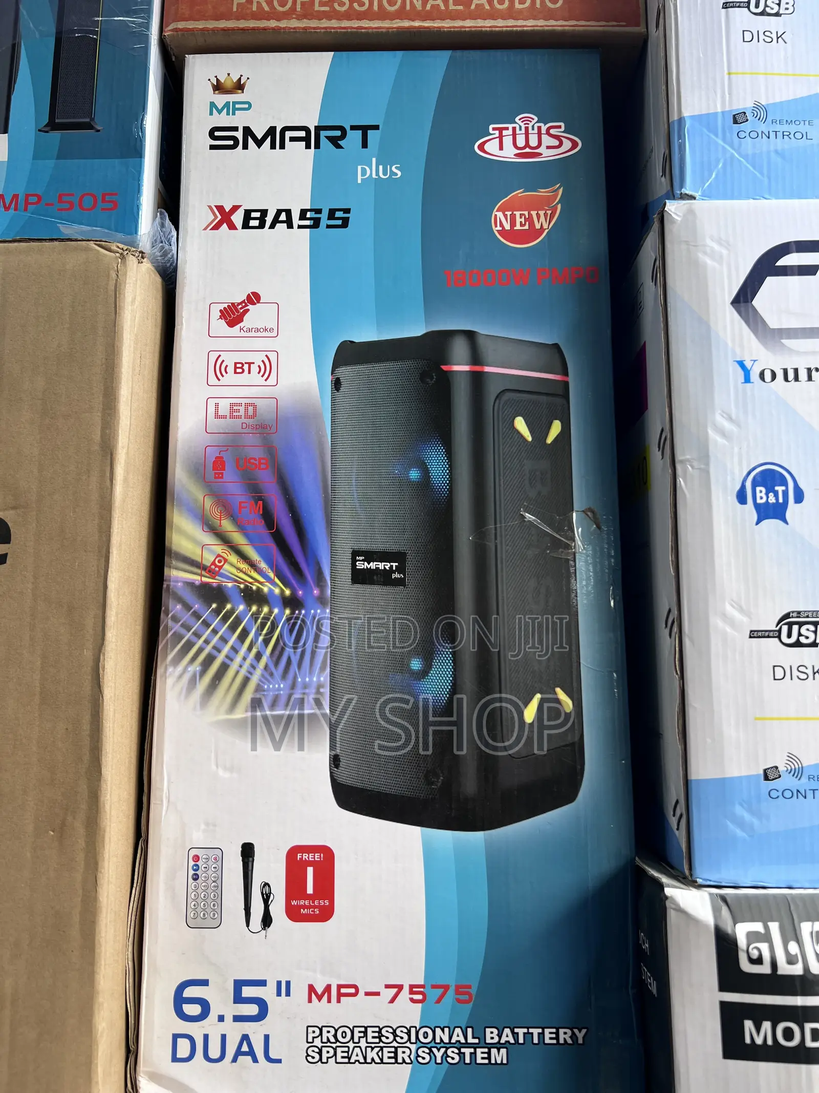 Loud Speaker for Advertising Products - Rechargeable