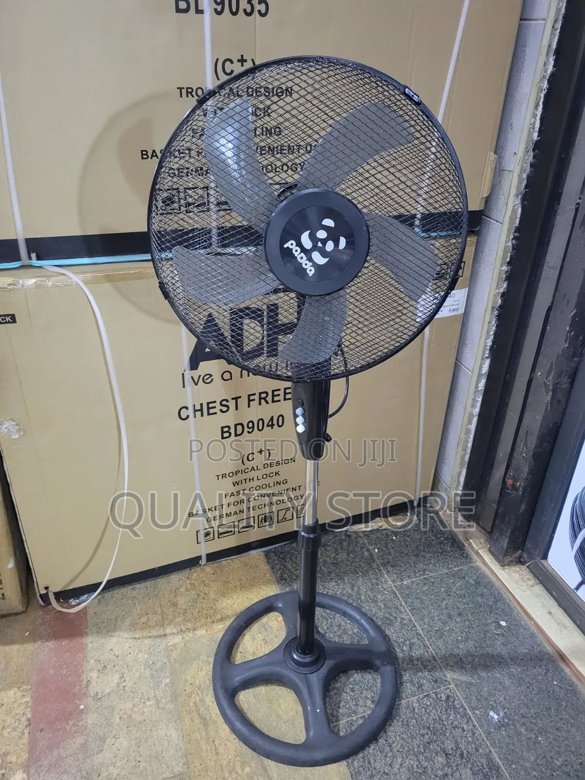 Electric Stand Fan Panda