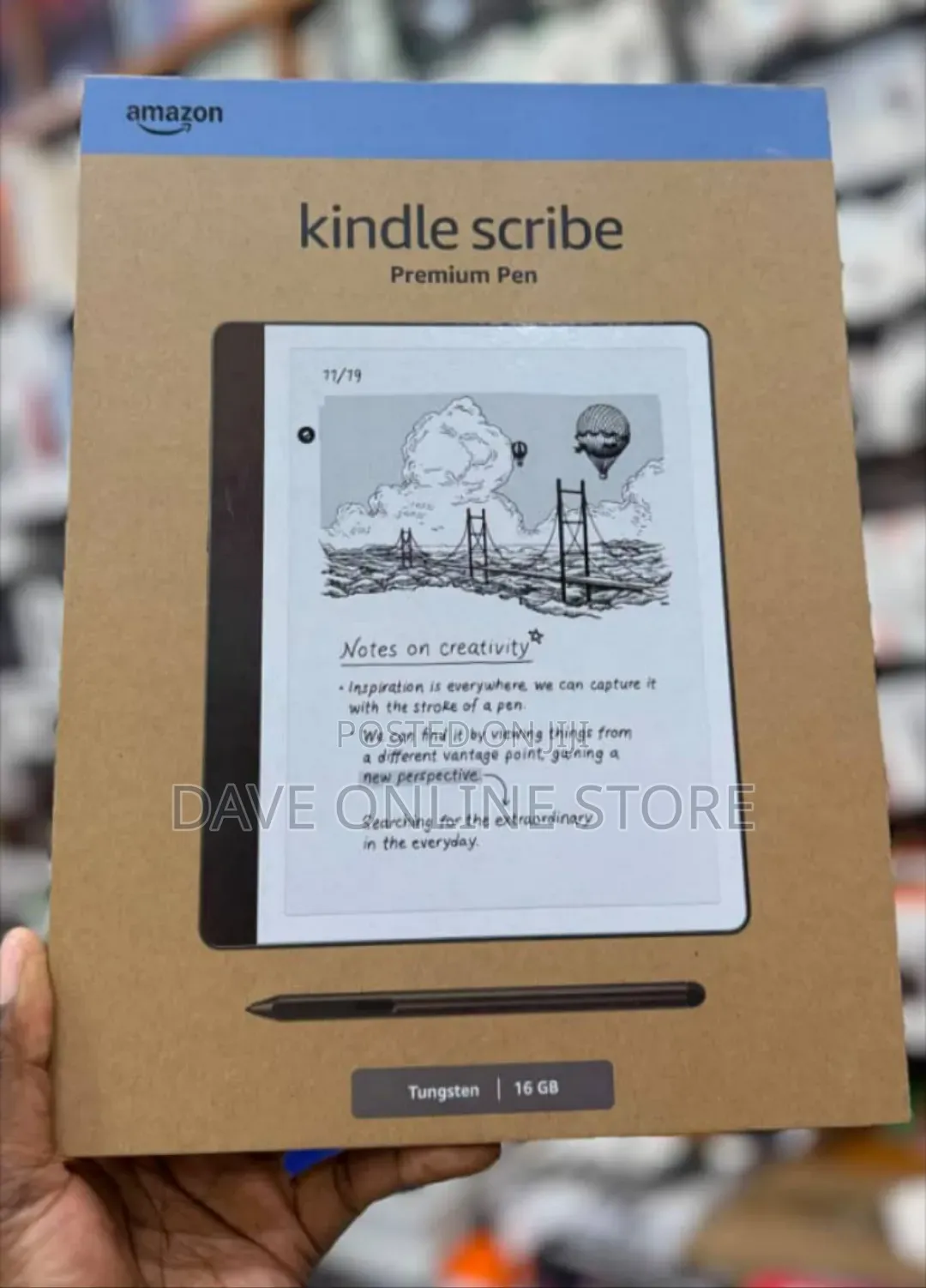 New Amazon Kindle Paperwhite 16 GB Black