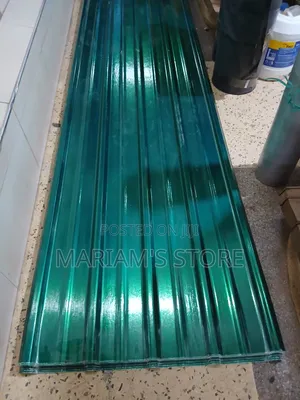 Fiberglass or Plastic Transparant Iron Sheets.