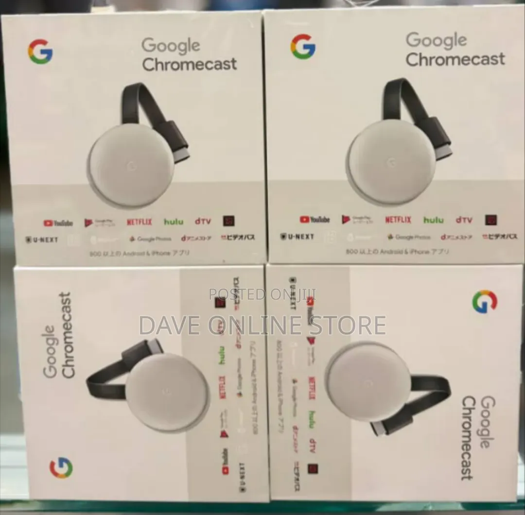 Google Chromecast (3rd Generation) Media Streaming Device