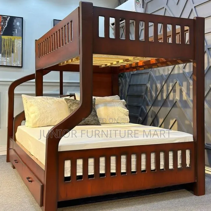 Modern Hardwood Double Decker