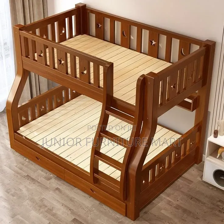 Modern Hardwood Double Decker