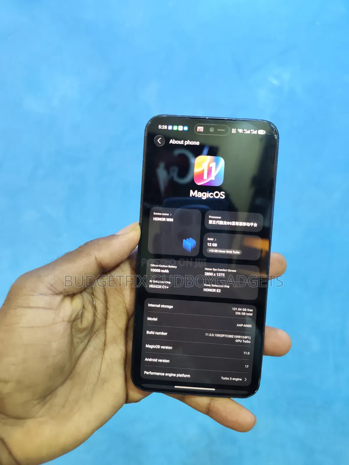 Honor Win 256 GB Black