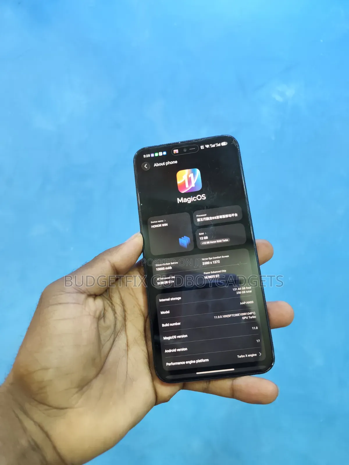 Honor Win 256 GB Black