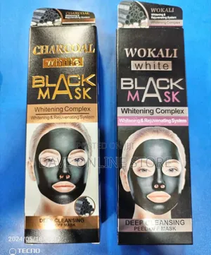Wokali White Black Mask Deep Cleansing Peel-Off Mask,