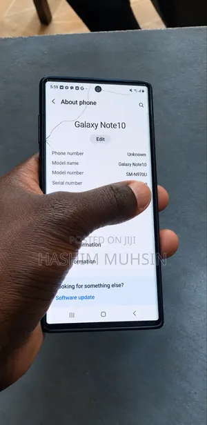 Samsung Galaxy Note 10 5G 256 GB Black