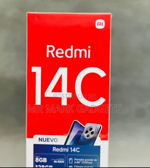 New Xiaomi Redmi 14C 256 GB Silver